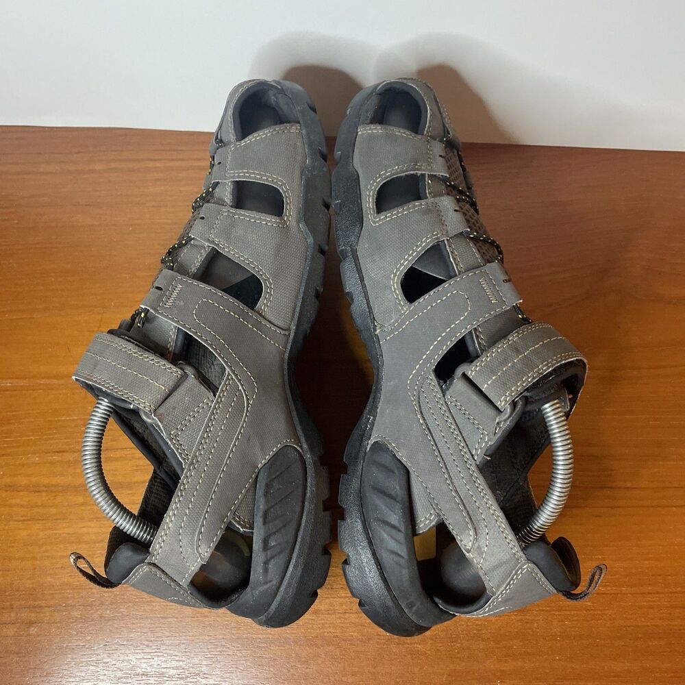TEVA Men’s Forebay Sandals Shoes Size 11 w/  Shoc Pad Turkish Coffee Brown - Picture 6 of 11